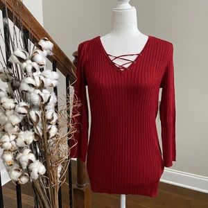 New Directions Red Sweater